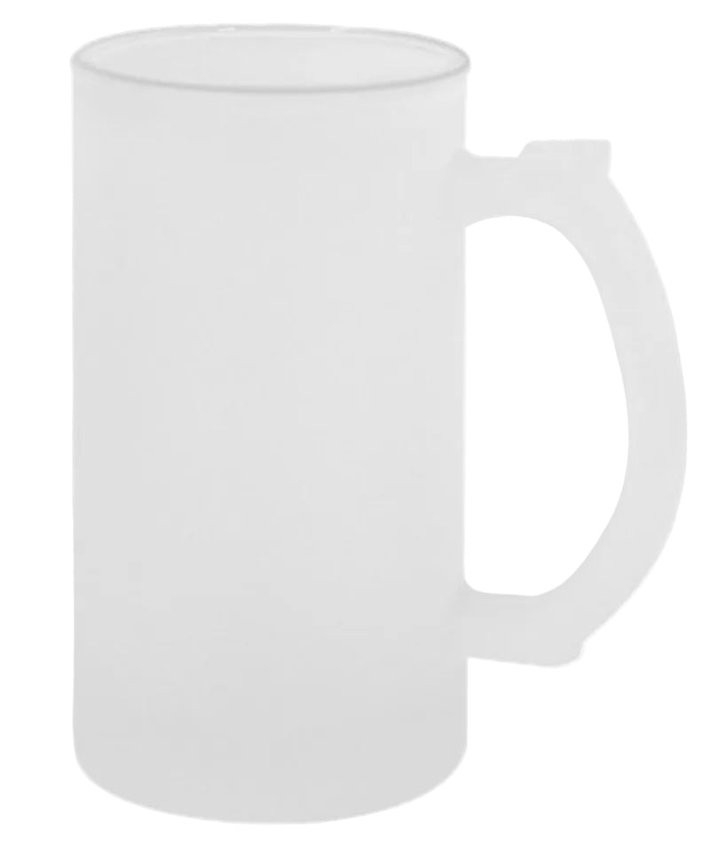 Frosted Mug- 16oz Glass